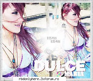 ***Bannere*** - ***vondy-girl*** - Dulce