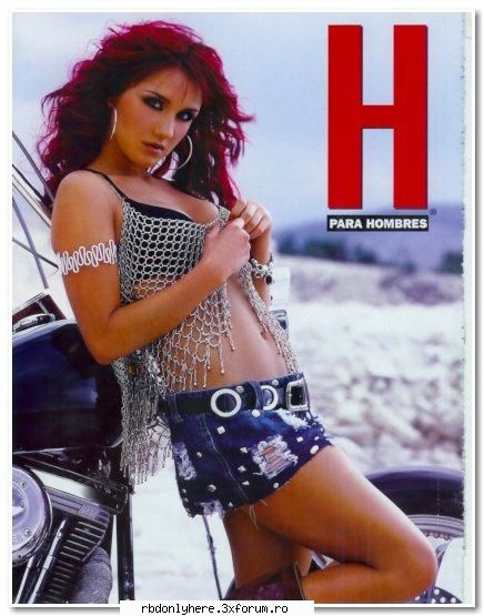 ***H*** - Poze cu Dulce din revista H - Dulce